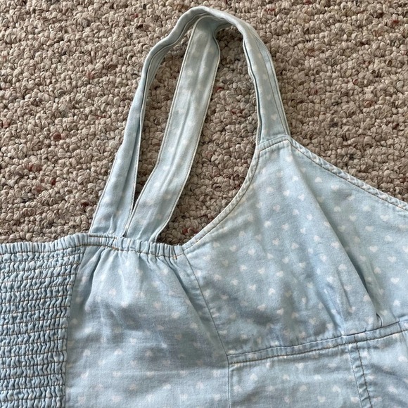 SALE Mimi Chica Button Down Crop corset Tank - Picture 6 of 6